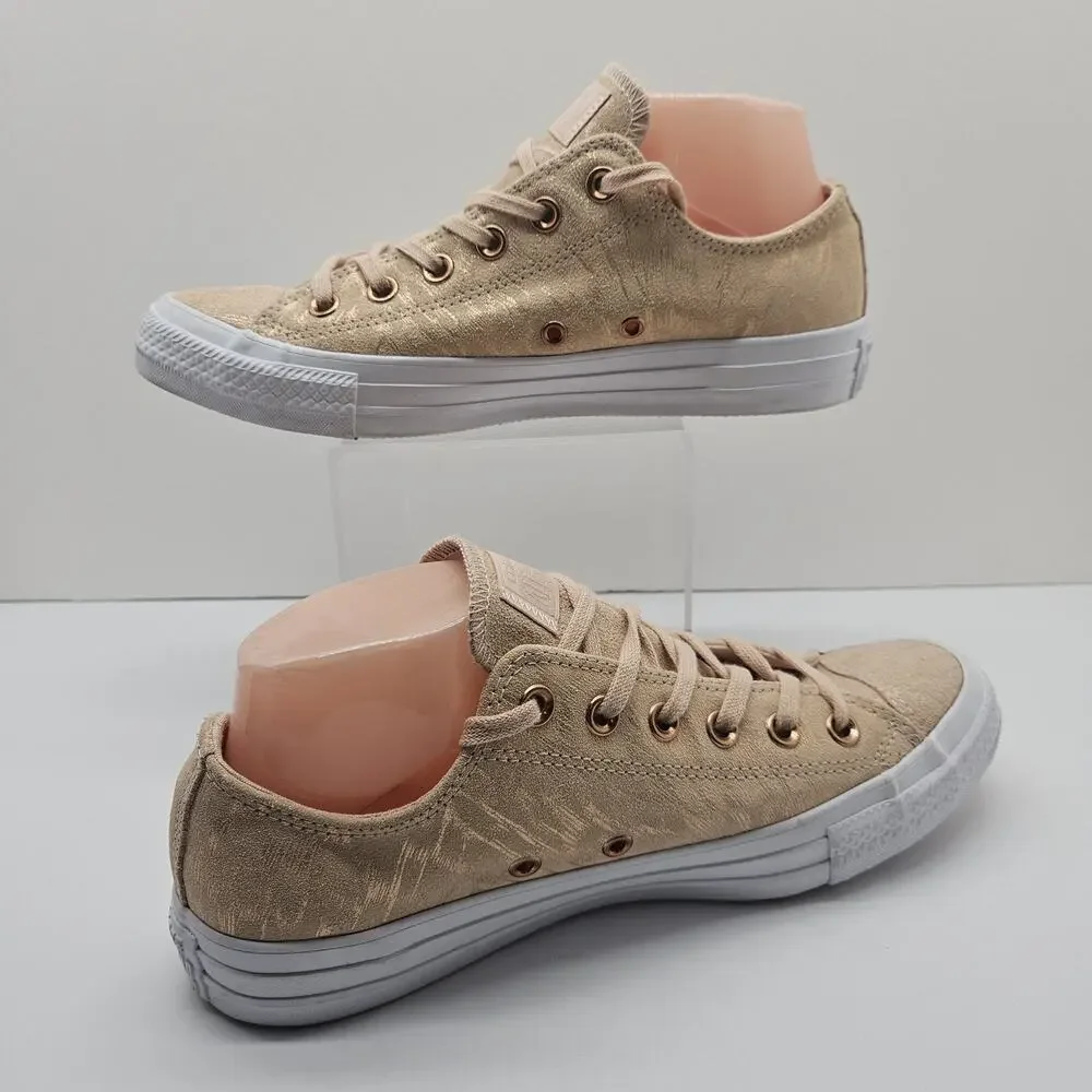 Converse Chuck Taylor All Star Ox Women's Shoes Dust Pink-White Sz 8